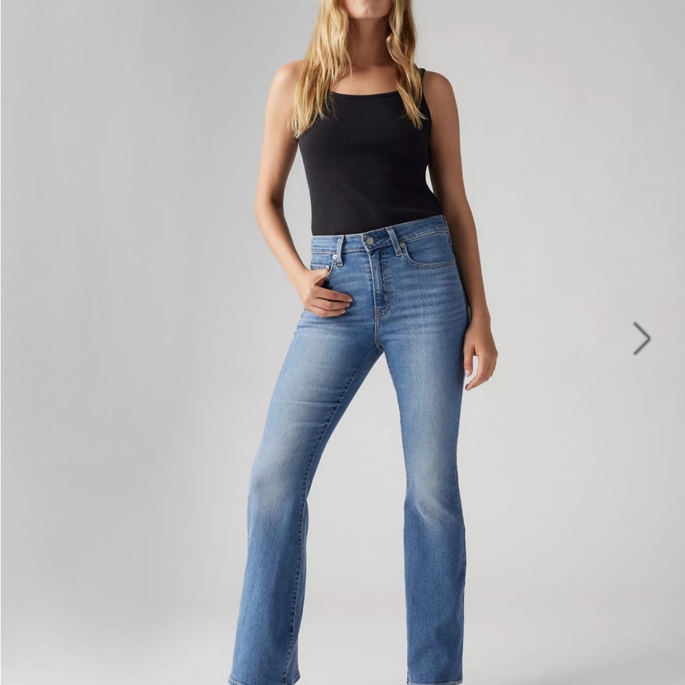 Levi's Blue Flare Jeans